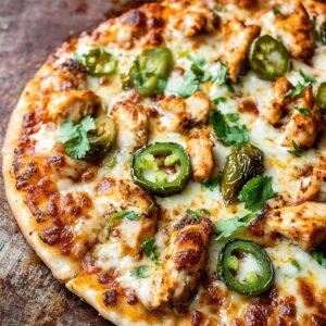 Chicken And Pickled Jalapeno Pizza Recipe
