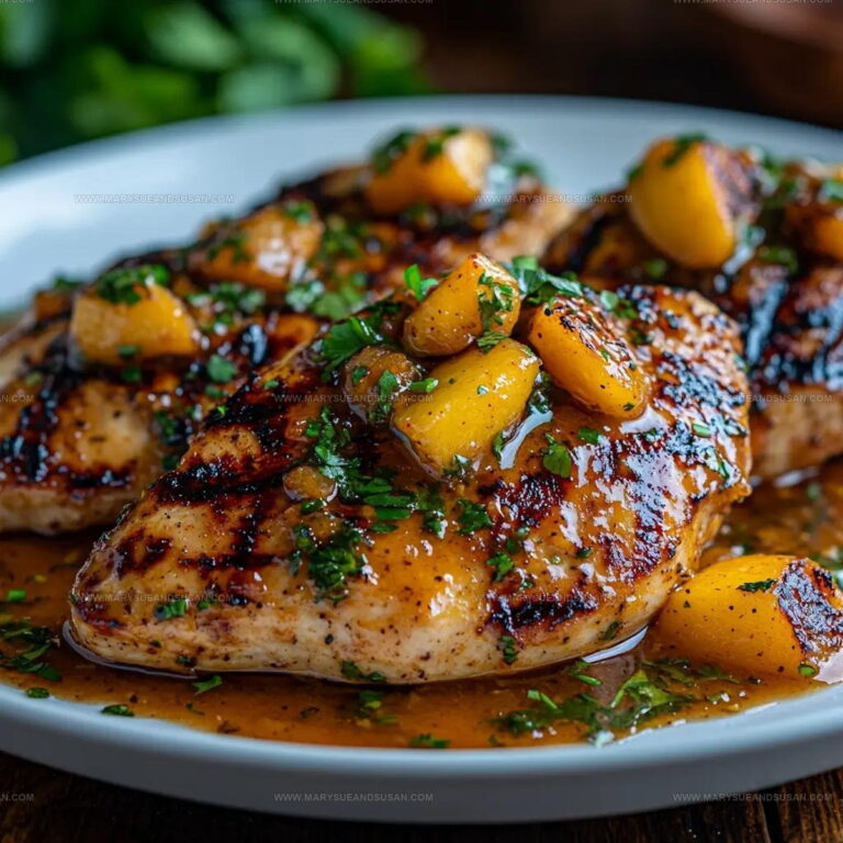 Grilled Chicken With Peach Chipotle Sauce Recipe