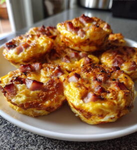 Ham And Cheese Egg Cups Recipe
