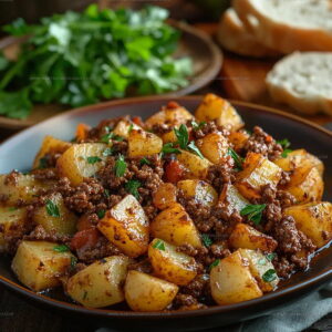 Hearty Ground Beef And Potatoes Recipe