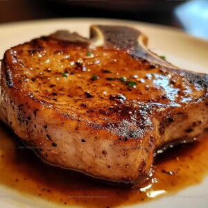 Skillet Texas Roadhouse Pork Chop Recipe