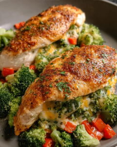 Cheesy Broccoli Chicken Recipe