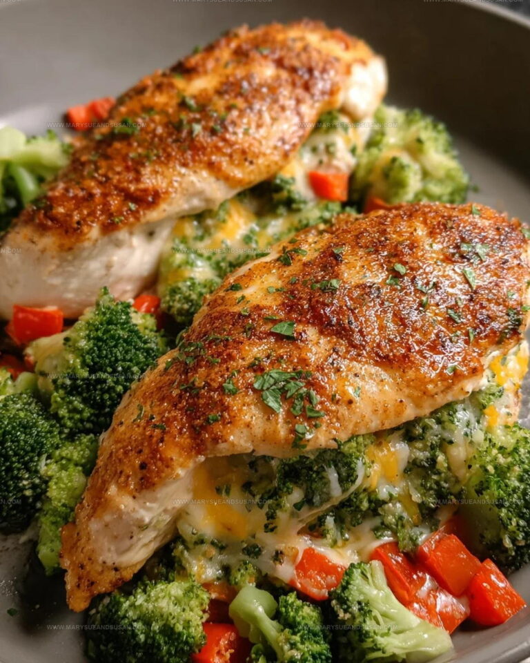 Cheesy Broccoli Chicken Recipe