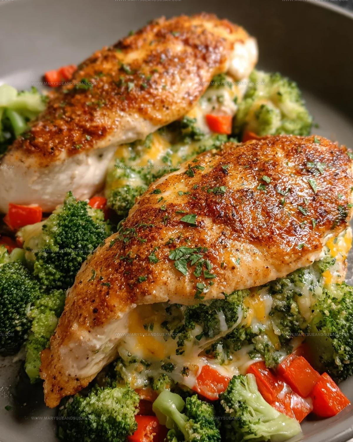 Cheesy Broccoli Chicken Recipe