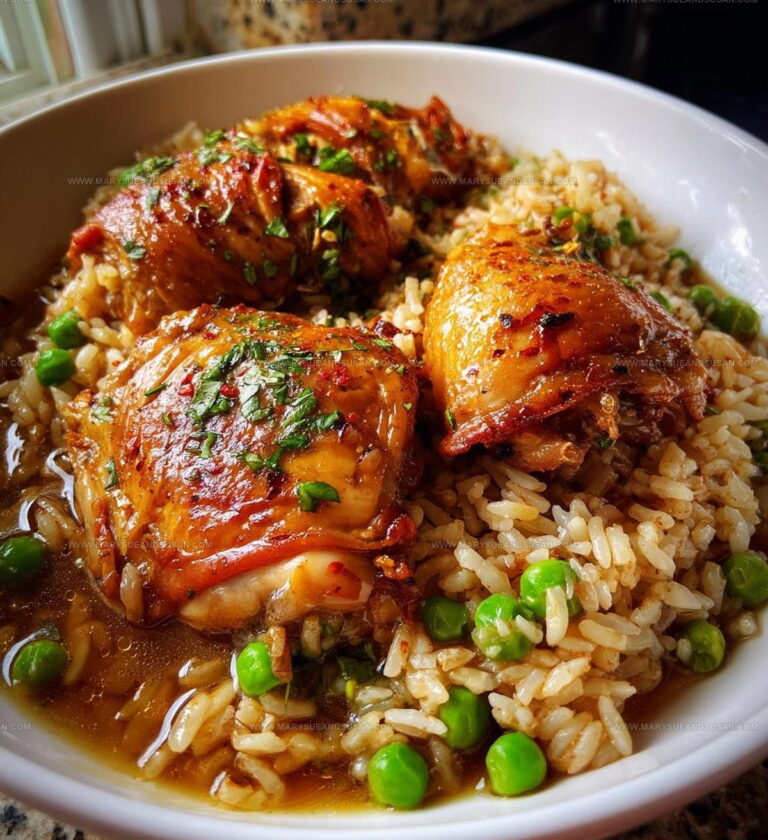 Hands-Off Forgotten Chicken And Rice Recipe