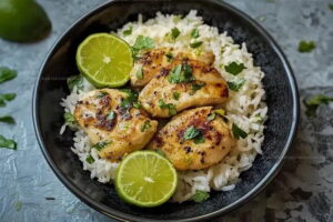 Zesty Coconut Lime Chicken and Rice Recipe