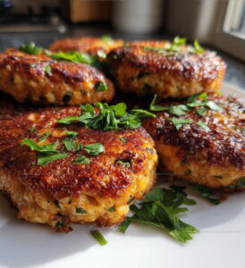 Skillet Crispy Salmon Patties Recipe