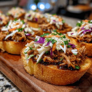 Pulled Pork Crostini Recipe