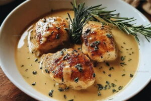 Irish Pub Whiskey Cream Chicken Recipe