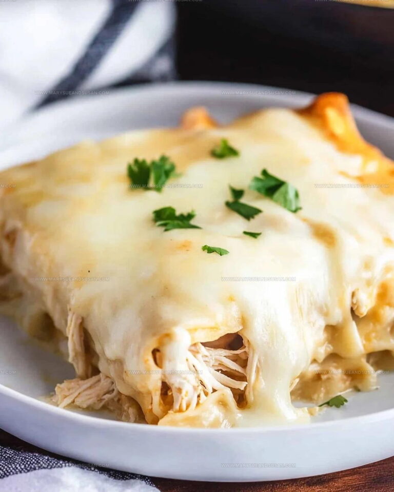 Green Chile White Chicken Enchiladas Recipe