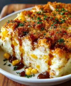 Chicken & Mashed Potato Casserole Recipe
