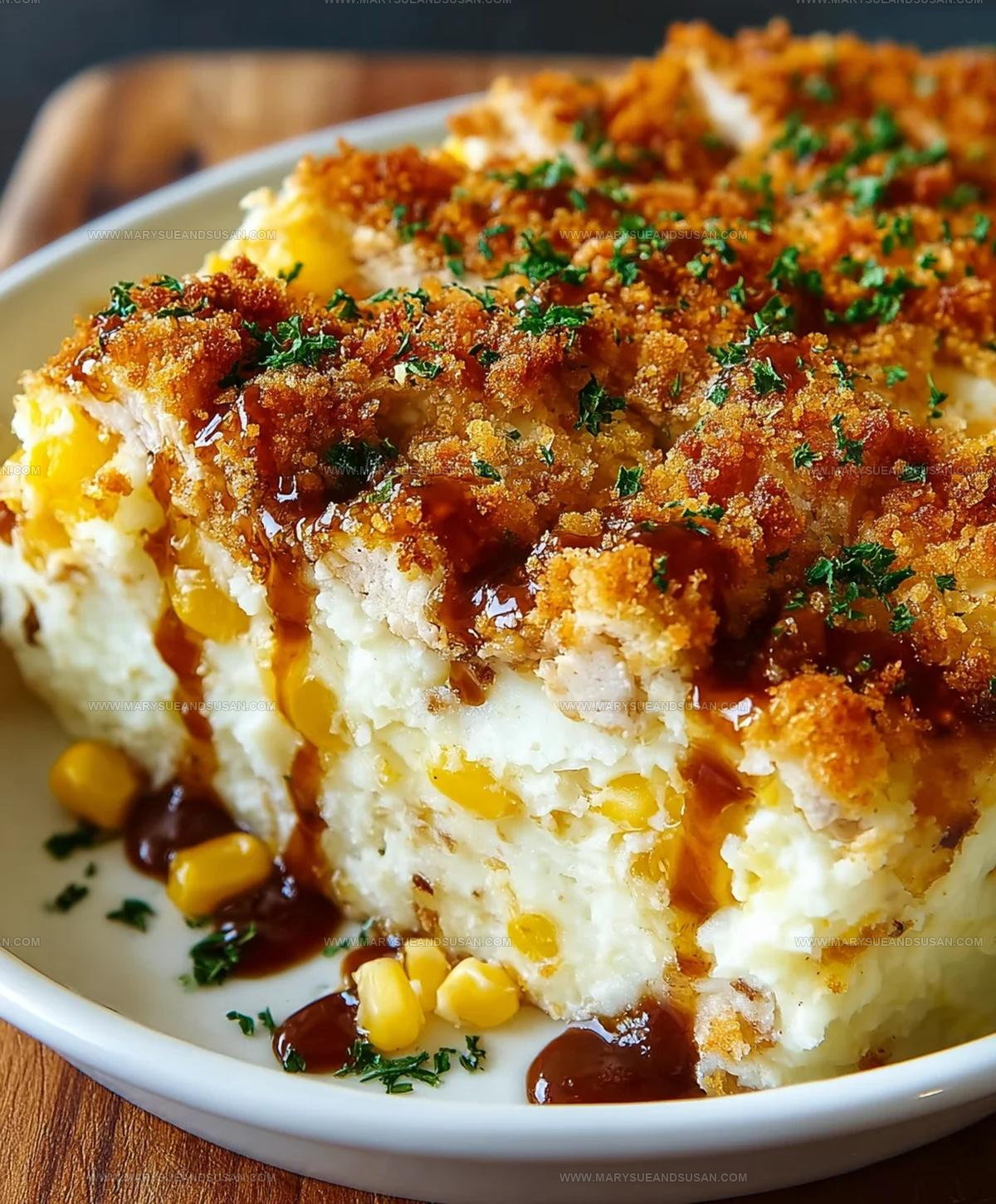 Chicken & Mashed Potato Casserole Recipe