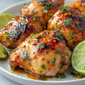 Sweet Heat Lime Chicken Thighs Recipe