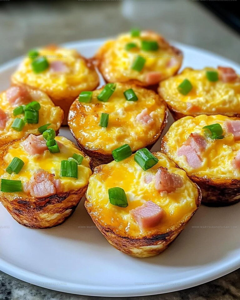 Ham Cheese Egg Muffins Recipe