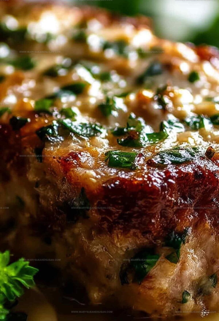 Garlic Forward Parmesan Chicken Meatloaf Recipe