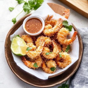 Crispy Coconut Shrimp with Sweet Chili Sauce Recipe