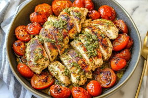 Creamy Pesto Chicken Recipe