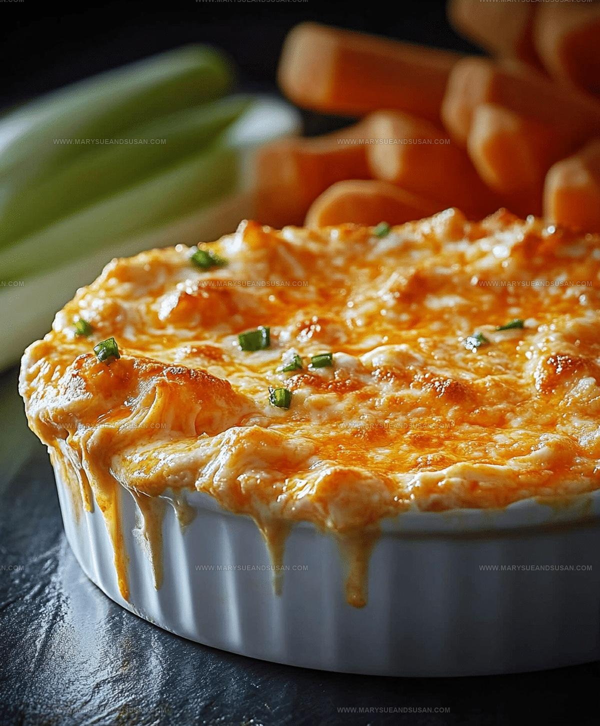 Party-Style Buffalo Chicken Dip Recipe