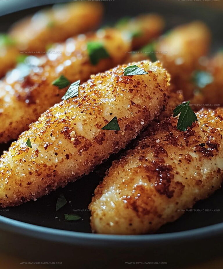 Oven-Baked Parmesan Ranch Chicken Tenders Recipe