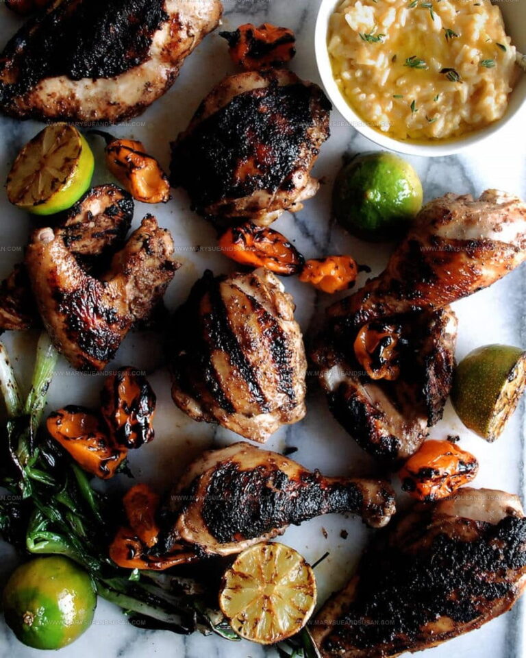 Spicy Jerk Chicken with Lime Sauce Recipe