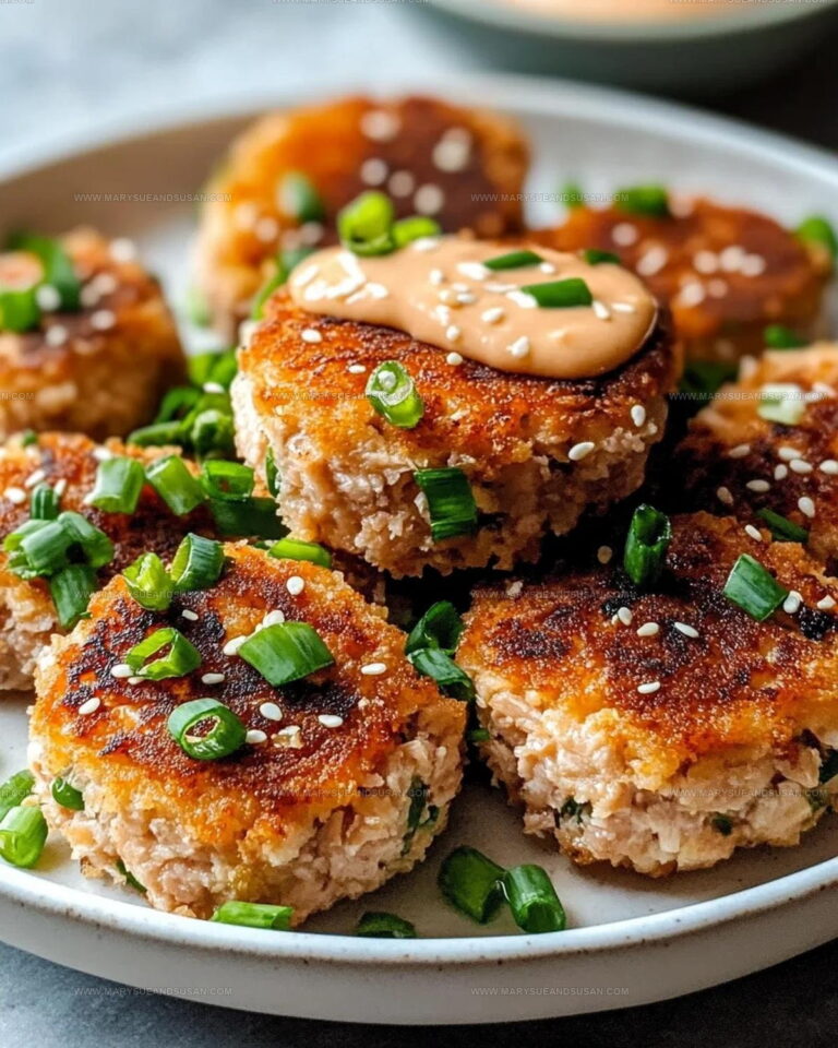 Pan Seared Asian Tuna Cakes Spicy Mayo Recipe