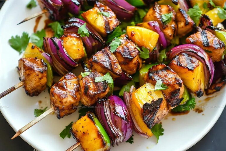 Pineapple Chicken Kebabs Recipe