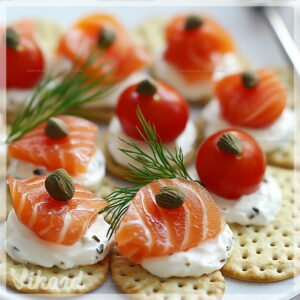 Smoked Salmon Canape Recipe