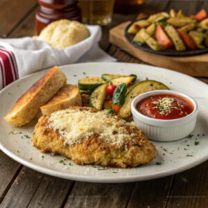 Crispy Copycat Longhorn Steakhouse Parmesan Chicken Recipe