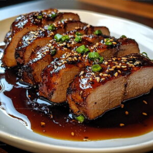 Hoisin Glazed Pork Tenderloin Recipe