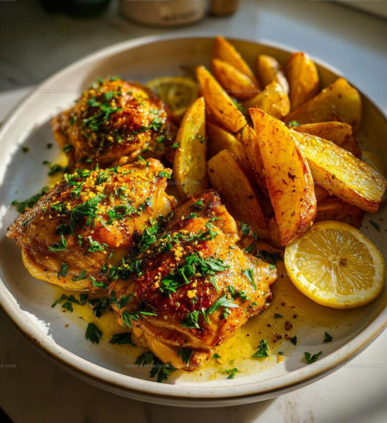 Greek Lemon Chicken And Potatoes Recipe