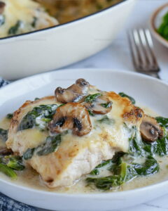 Chicken Spinach And Mushroom Recipe
