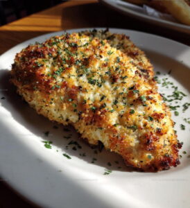 Oven-Baked LongHorn Steakhouse Parmesan Chicken Recipe