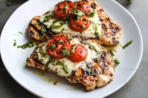 Caprese Grilled Chicken Margherita Recipe