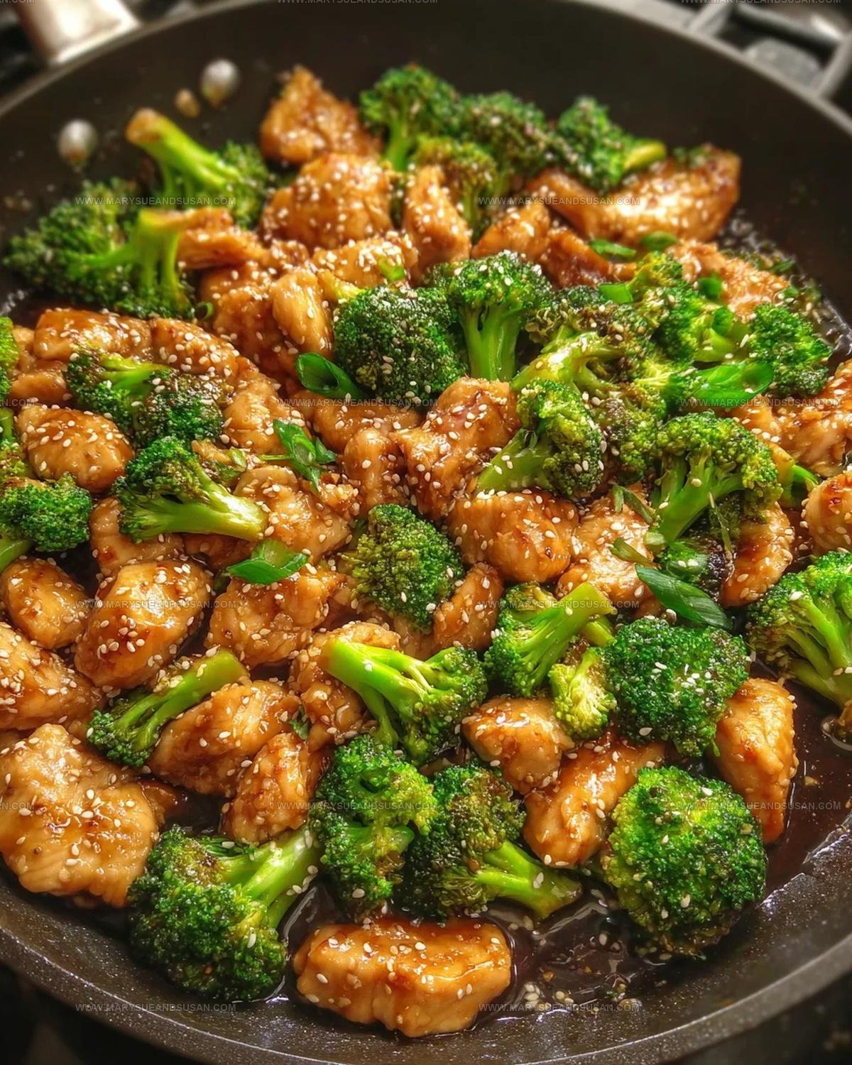 Honey Sesame Chicken and Broccoli Recipe