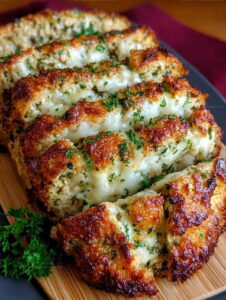 Stuffed Parmesan Chicken Meatloaf Recipe