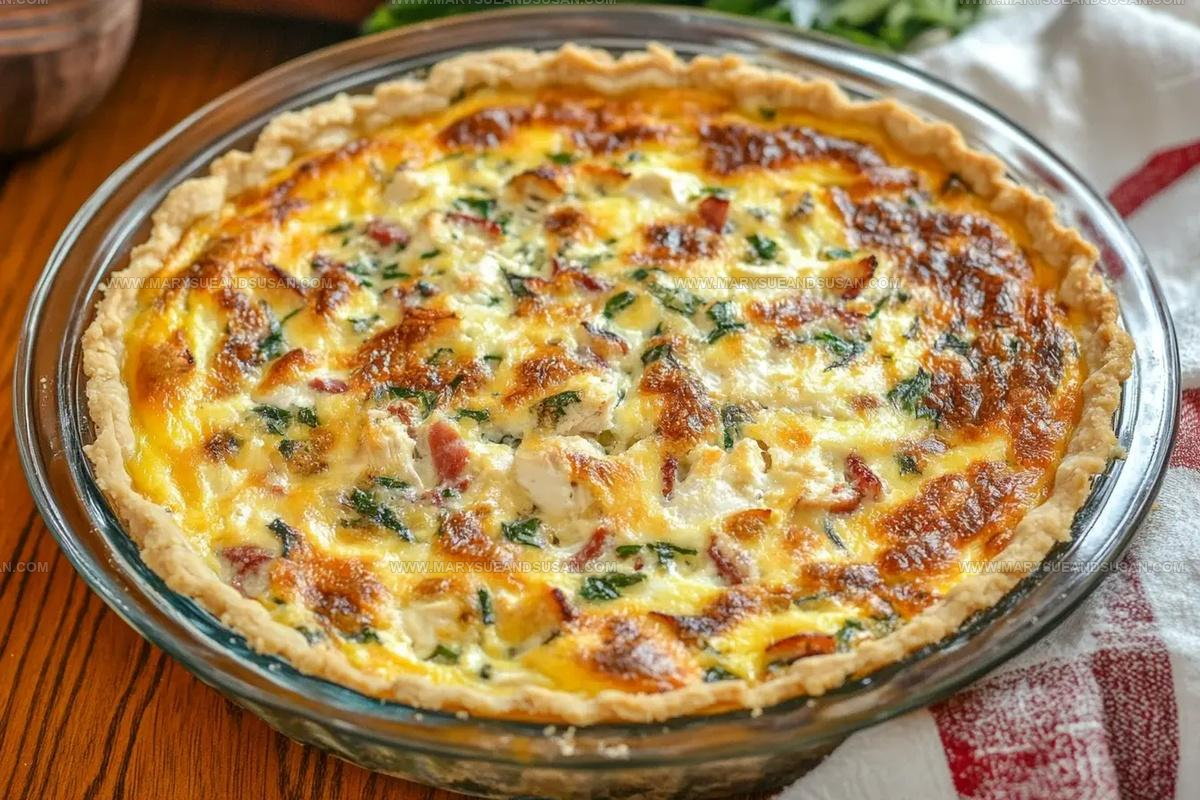 Monterey Chicken Quiche Recipe