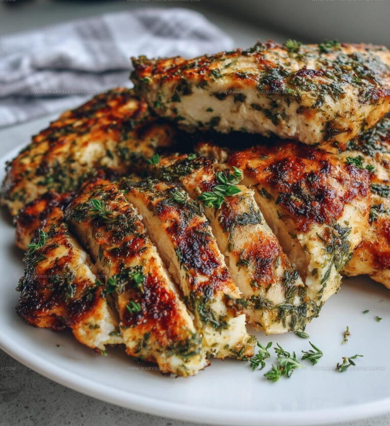 Juicy Grilled Chicken Mediterranean Herbs Recipe