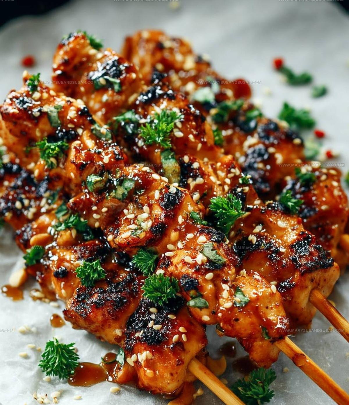 Asian Chicken Skewers Recipe
