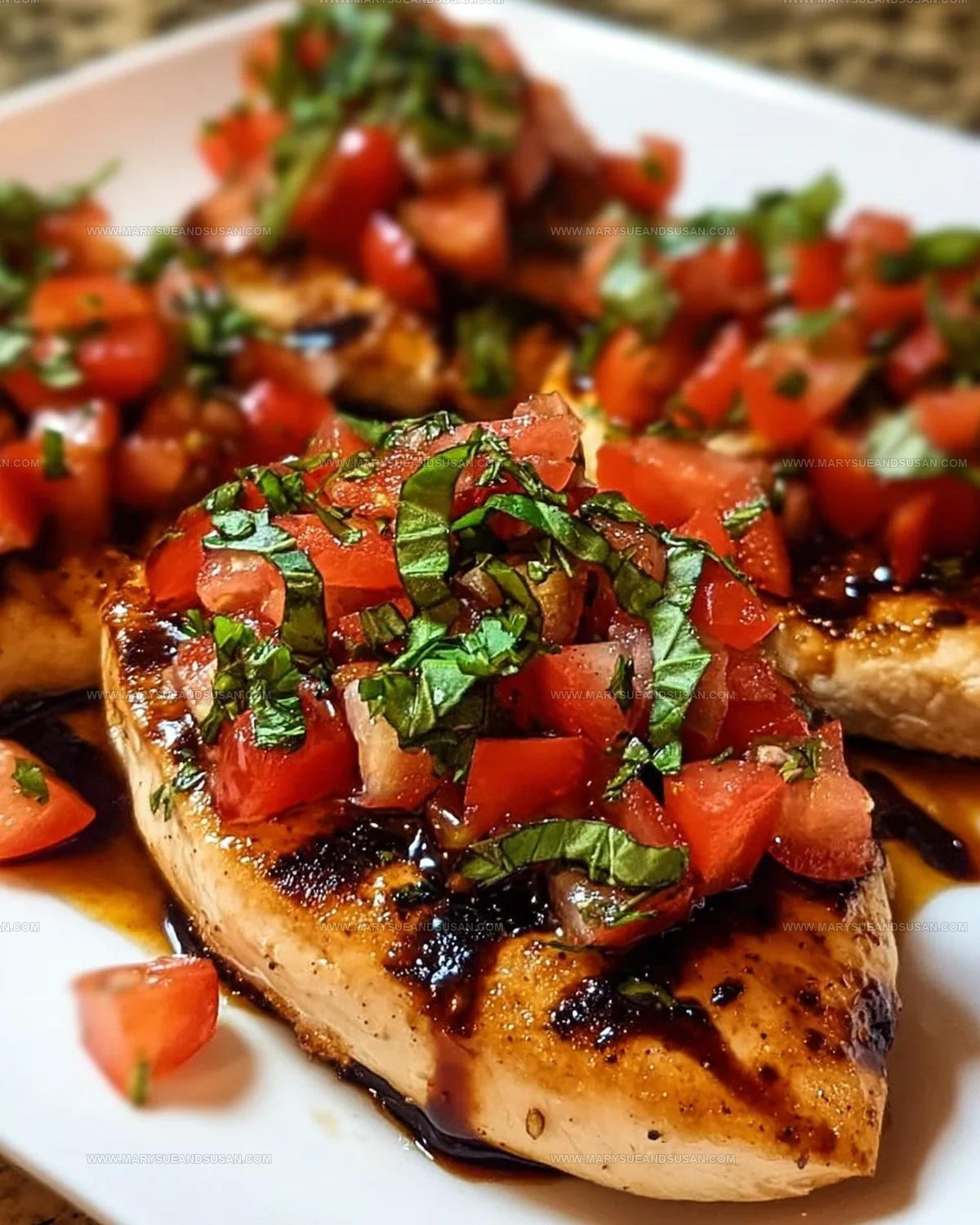 Fresh Tomato Bruschetta Chicken Recipe