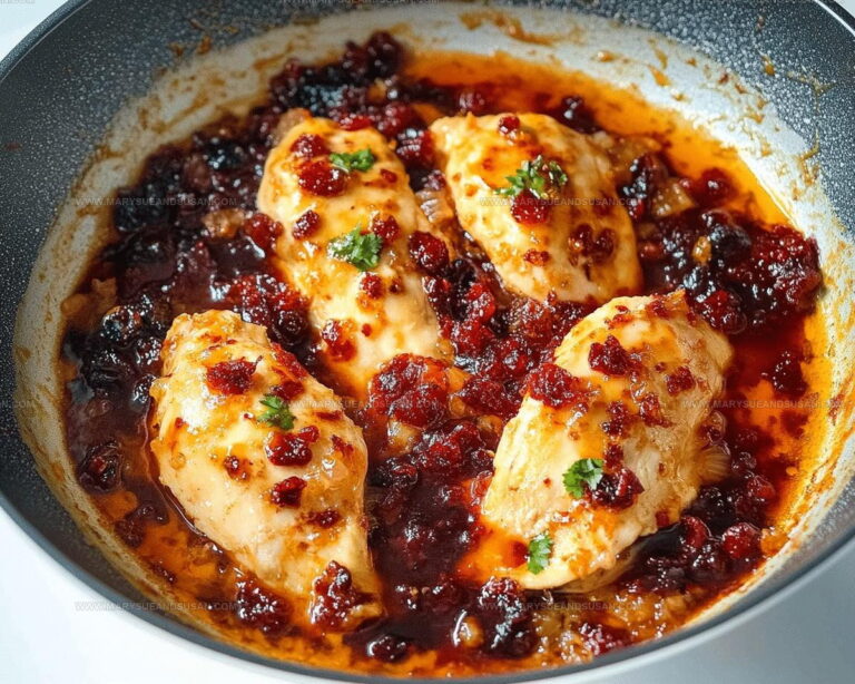 Winter-Inspired Cranberry Orange Chicken Recipe