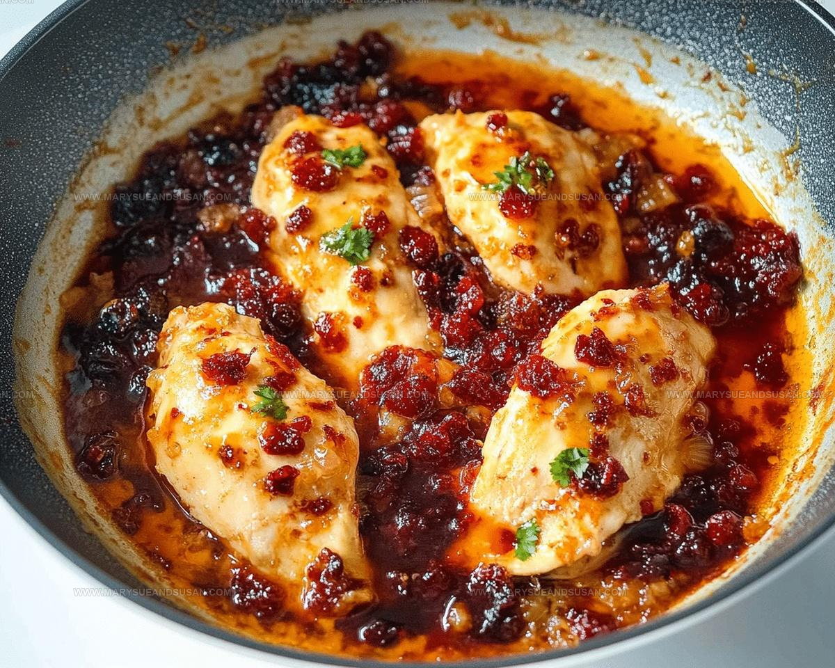Winter-Inspired Cranberry Orange Chicken Recipe