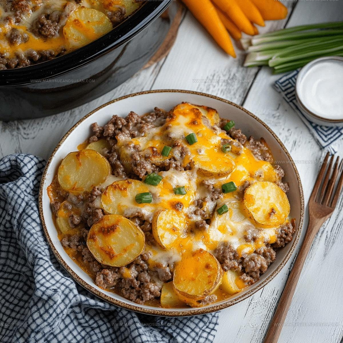 Beef Potato Casserole Recipe