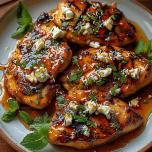 Oven Crispy Hot Honey Feta Chicken Recipe