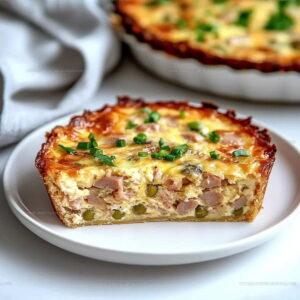 Crustless Tuna Breakfast Quiche Recipe