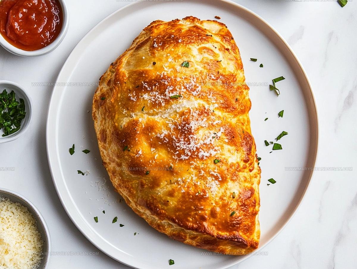 Oven-Baked Stuffed Chicken Calzone Recipe