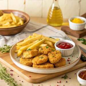 Chicken Nuggets And Fries Recipe