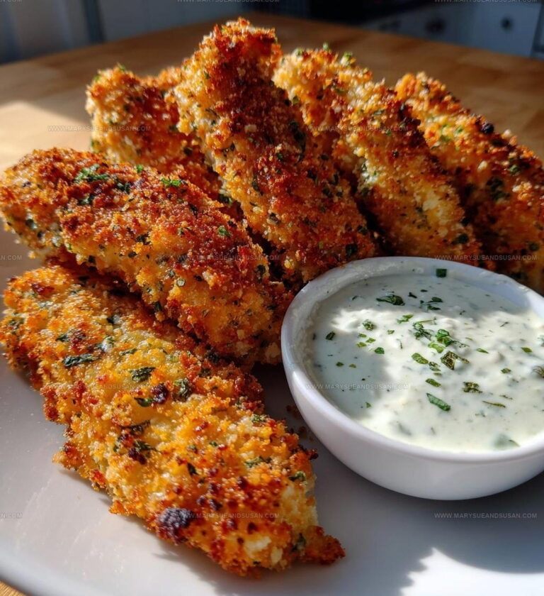 Ranch Crusted Parmesan Chicken Tender Recipe