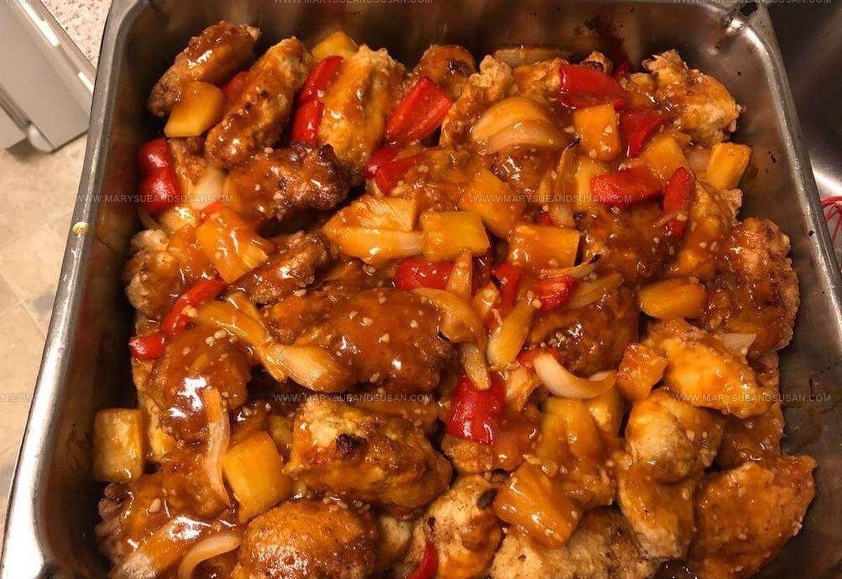 Oven Baked Sweet Sour Chicken Recipe