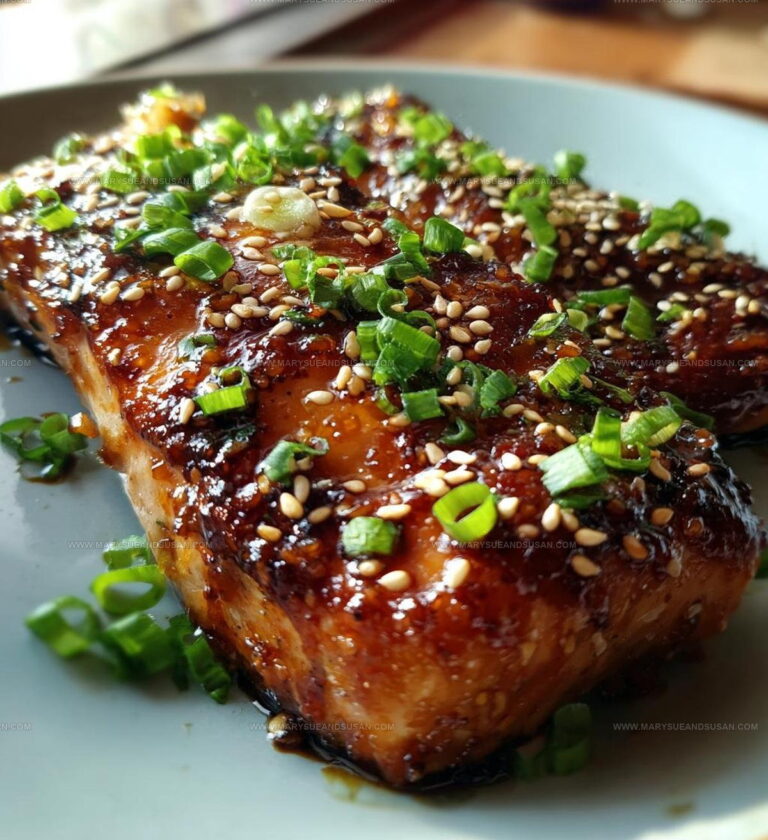 Oven Glazed Brown Sugar Soy Sauce Salmon Recipe