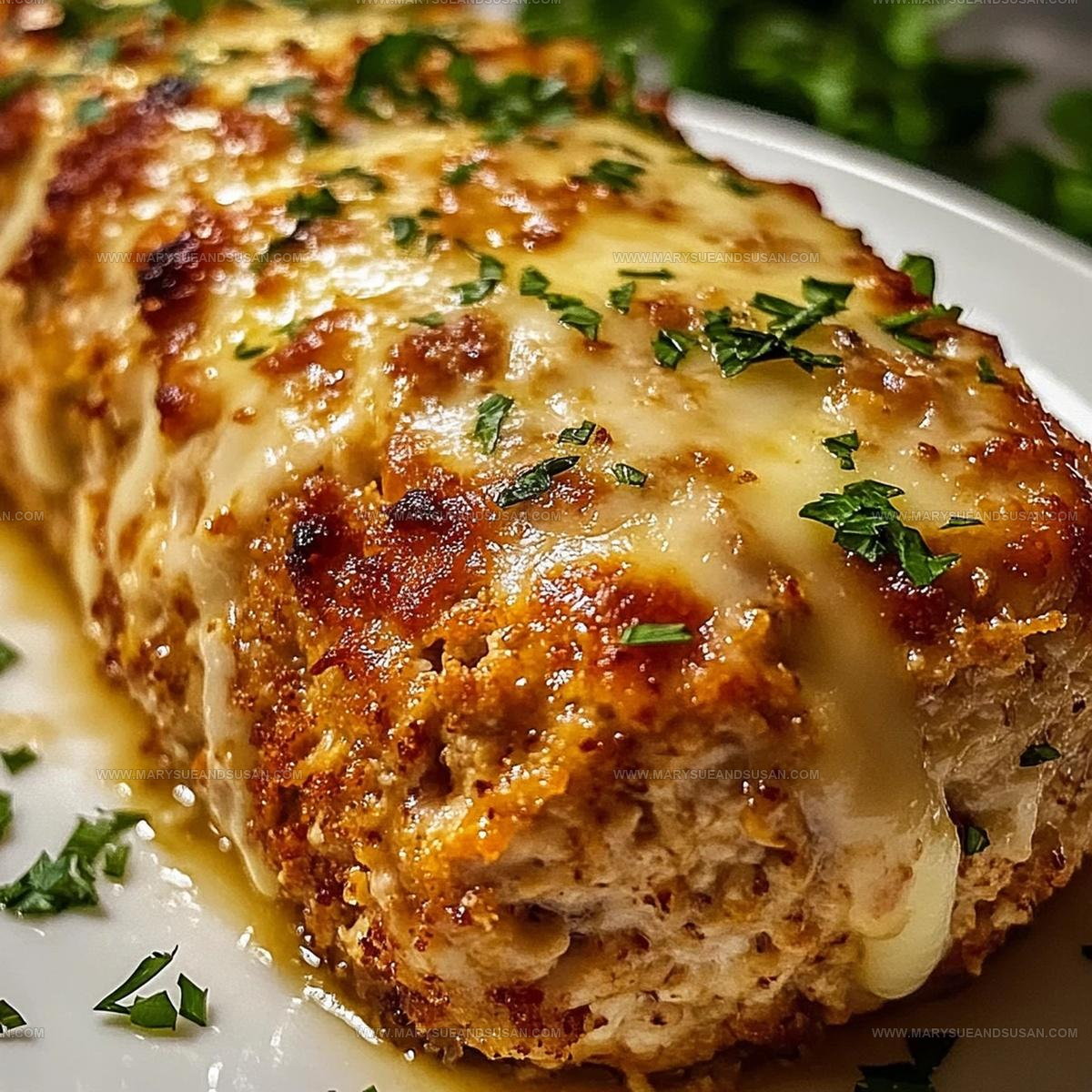 Classic Garlic Parmesan Chicken Meatloaf Recipe
